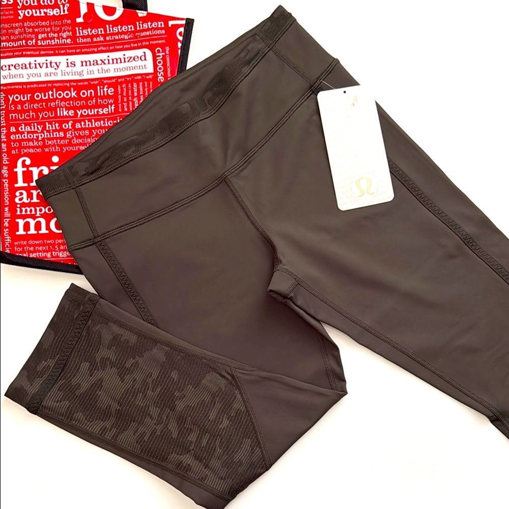 Lululemon Run For Days Crop Leggings